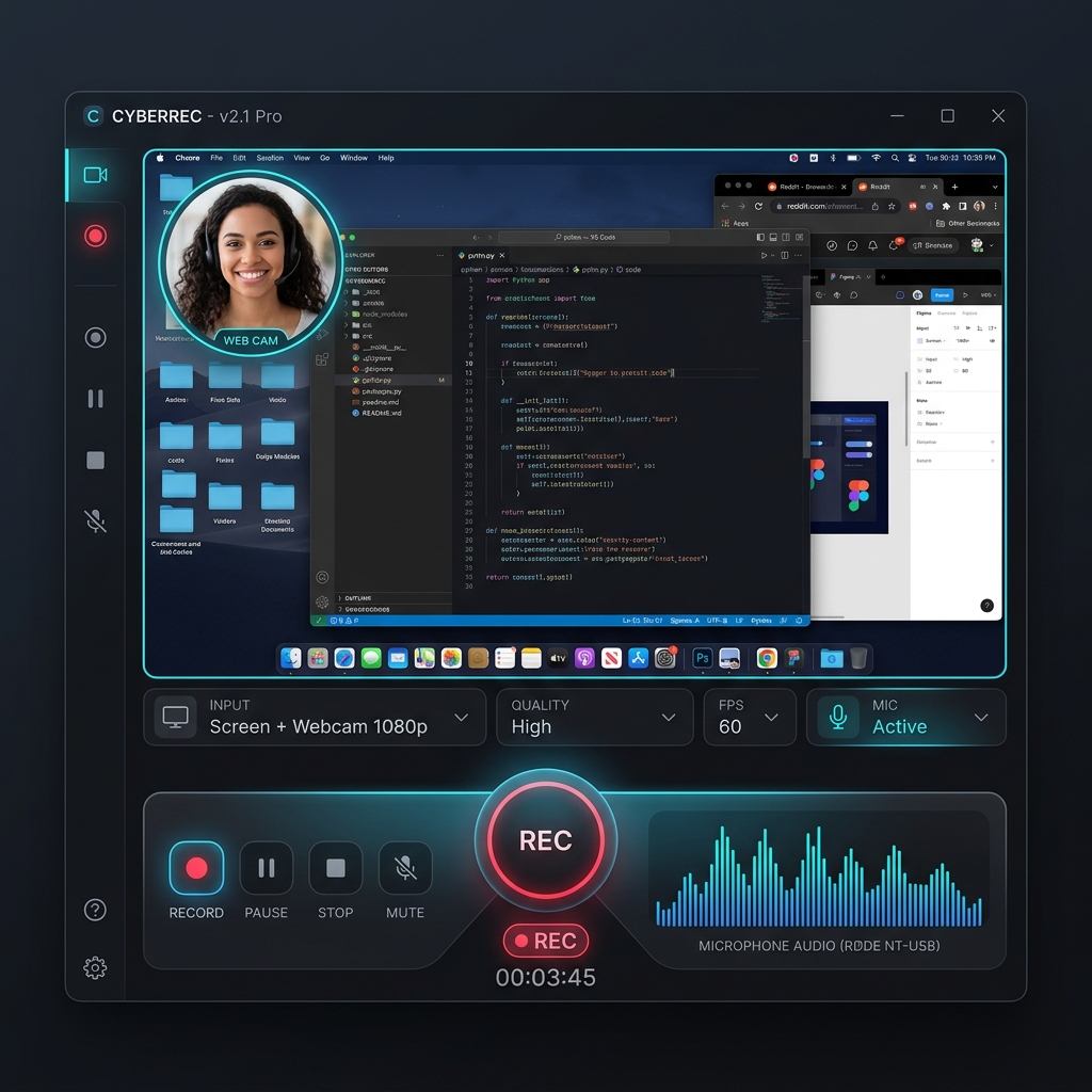Skermo User Interface Mockup
